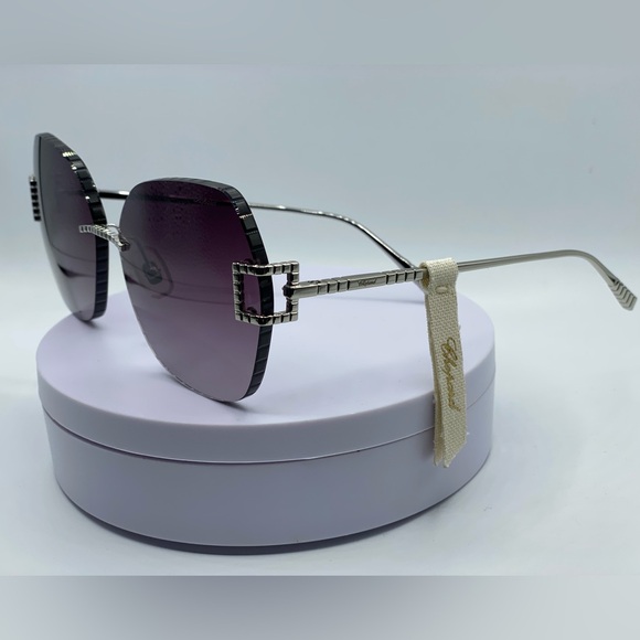 NEW!!! CHOPARD ICE CUBE Sunglasses SCHG30 0300 Authentic - Picture 12 of 16